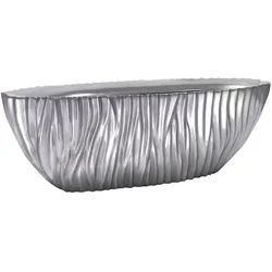 River bootförmiges Tischgefäß aluminium
