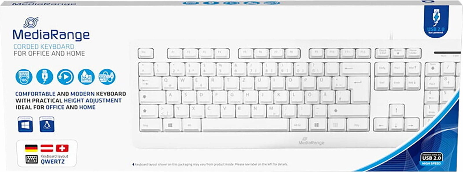 MediaRange MROS110 bedrade toetsenbord