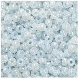 5x Knorr Prandell Rocailles 2,5 mm zartblau VE=20g