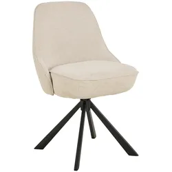 Actona »Carlton« Esszimmerstuhl Stoff beige