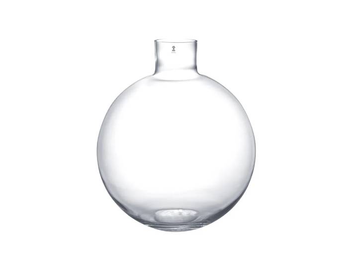 Skrufs Glasbruk Pallo Vase Klar 37cm