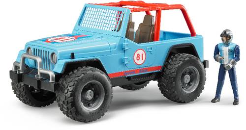 bruder PKW Modell Jeep Cross Country Racer Fertigmodell PKW Modell