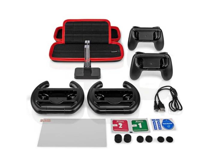 Nedis Gaming Starter Kit Compatibel met: Nintendo Switch (OLED) 13-in-1