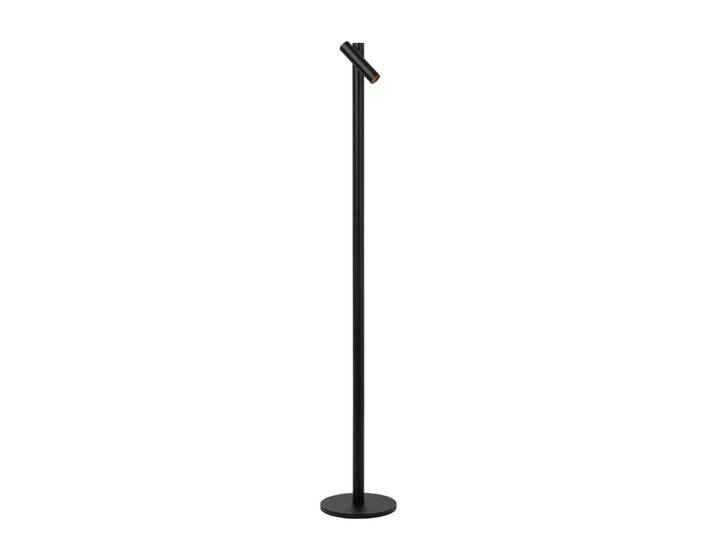 Lampadaire alu rechargeable 1 lumière noir