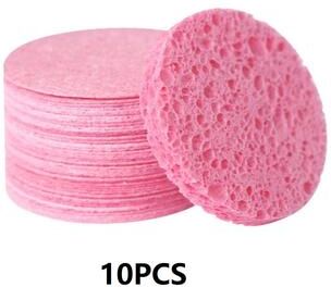 Market Central Compressed Facial Sponges For Cleansing And Gentle Exfoliation b
