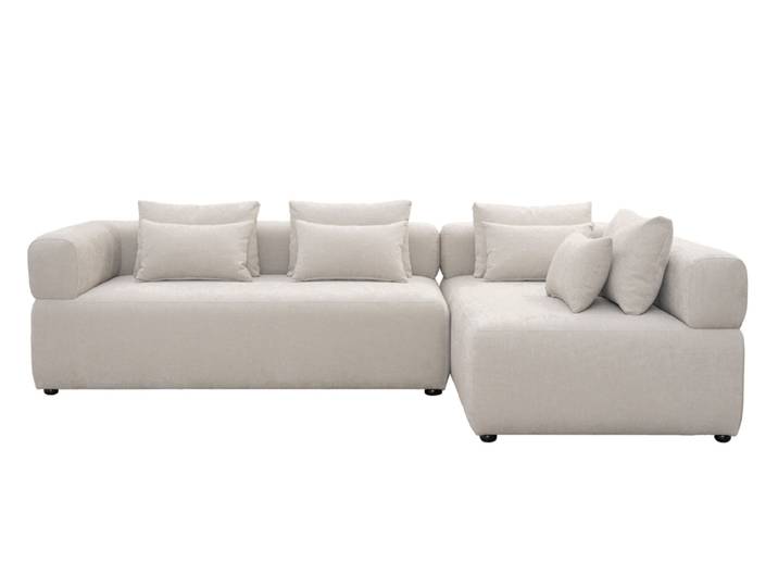 Beck Ecksofa - Rechtsseitig – Pergament