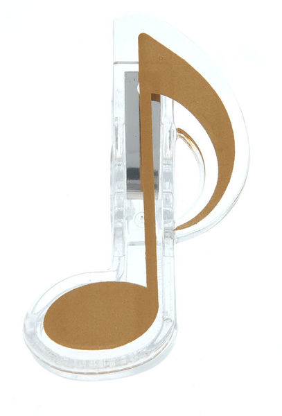 agifty Music Clip Eight Note Gold Gold