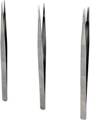 Brilliant Tools Pinzettensatz Pinzetten-Satz, 3-Tlg Bt067905