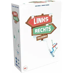 Asmodée COJD0004 - Links-Rechts-Dilemma, Partyspiel, für 3-6 Spieler, ab 18 Jahren (DE-Ausgabe) (Deutsch, 3 - 6 Spieler)