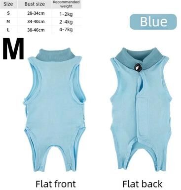 Uplifted Finds Soft After Surgery Recovery Suit blue m