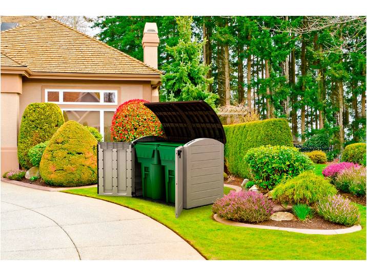 Keter Gartenkiste Store it out Ultra Beige 177 × 113 × 134 cm