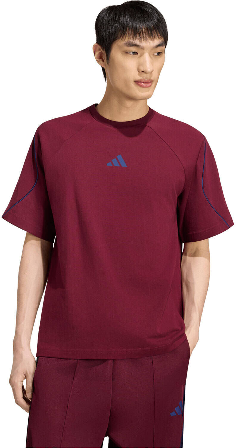Adidas camiseta stadium camiseta manga corta hombre Granate (XXL)