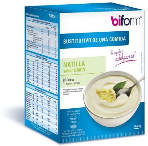 Biform Lemon Flavored Custard