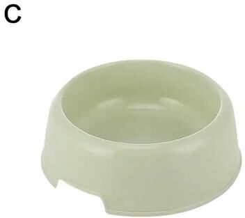 Uplift Essentials Vibrant Candy Colored Ergonomic Single Pet Feeding Bowl green