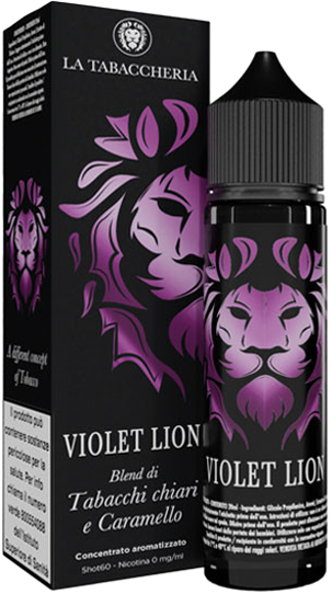 La Tabaccheria Violet Lion Liquido Shot 20ml Tabacco Caramello