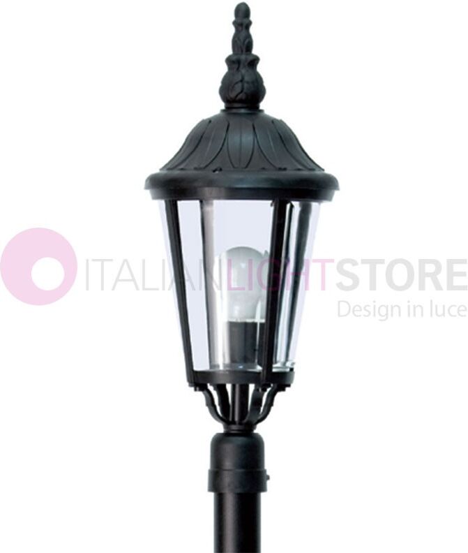 Annecy Paletto Lampioncino Classico Per Esterni Giardino H.137 Cm