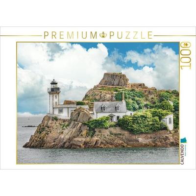 CALVENDO Puzzle Phare de I'île Louet island | 1000 Teile Lege-Größe 64x48cm Foto-Puzzle für glückliche Stunden