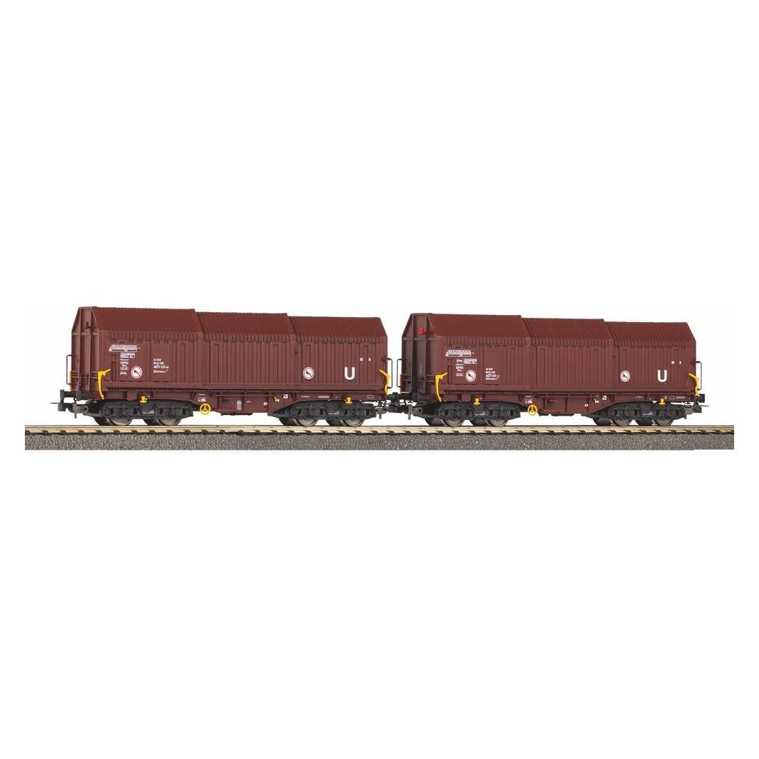 Piko 2er Set Teleskophaubenwagen DB AG Ep V (Spur H0) (28337)