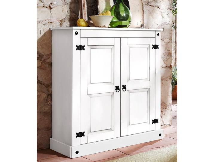 Kommode GOODPRODUCT, weiss (weiß), B:90cm H:100cm T:38cm, Sideboards, Kommode, Breite 90 cm, Höhe 100 cm