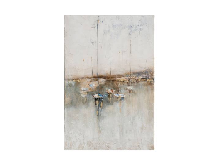 Handgemaltes Bild „Fernweh“ 60 x 90 cm Multicolor Crea Collection