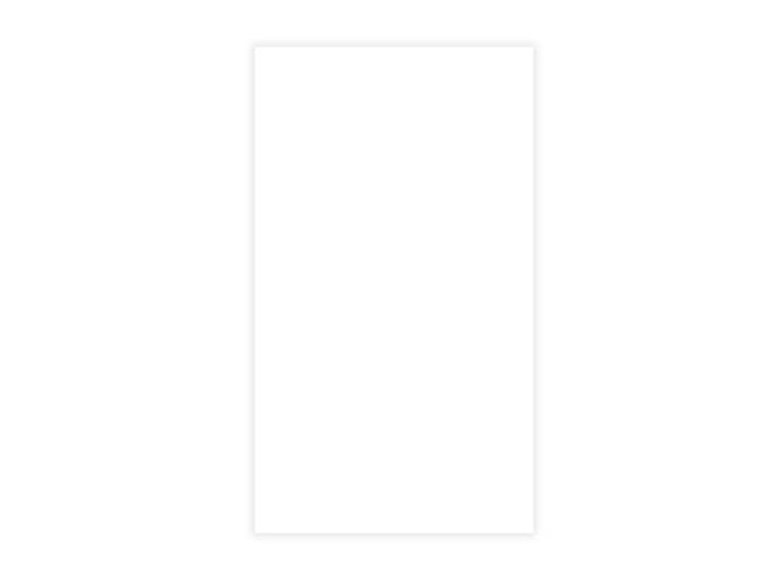 Marwell Urbanox Wandpaneel weiß 120x210 ohne Profil - fugenlose Aluverbundplatte als Duschrückwand & Küchenrückwand