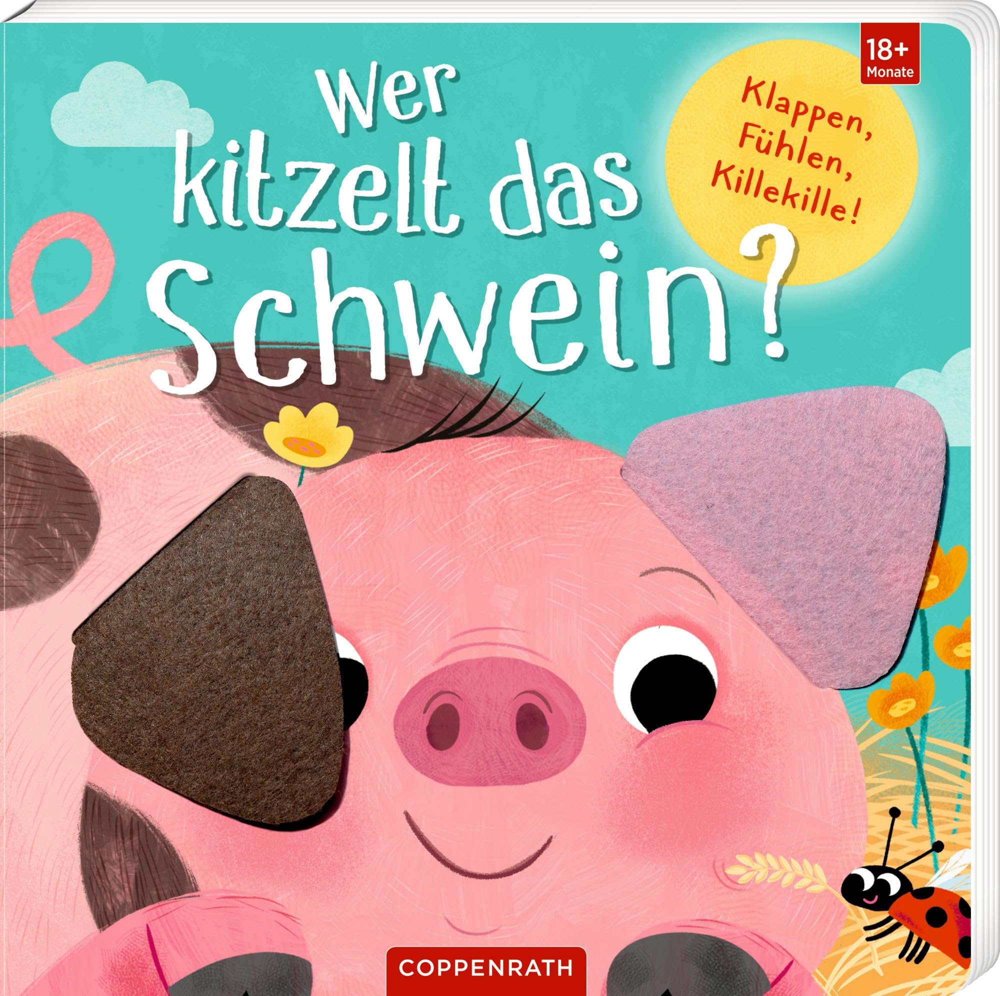 Wer kitzelt das Schwein?: Klappen, Fühlen, Killekille!: erster Ratespaß mit Klappen, Gucklöchern und Fühlelementen, ab 18 Monate (Fühlen und die Welt begreifen) - Preis vom 09.10.2026 07:28:09 h