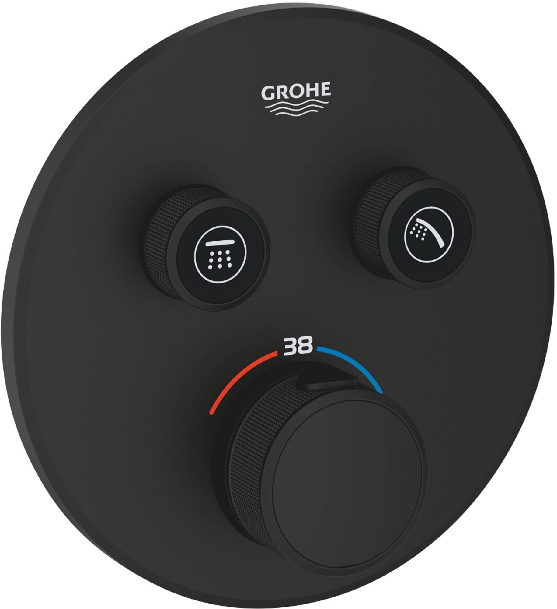 GROHE Grohtherm SmartControl, Schwarz