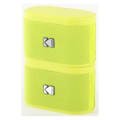 Kodak SoundBrix Wireless Stack Speaker (Yellin's Yellow), 2PCS (4895218340699)