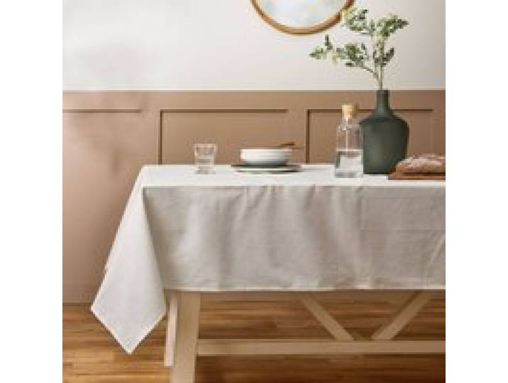 Nappe enduite coton lin Laurie