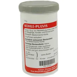 Kohle-Pulvis 10 G