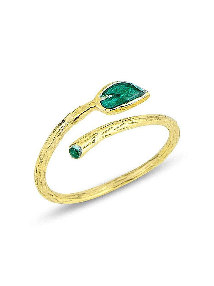 Heliophilia Silber-Ring mit Edelstein - onesize