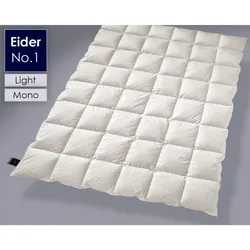 Billerbeck »Eider No. 1« Eiderdaunen-Decken Eiderdaunen-Batist Mono 135x200 cm 528 g