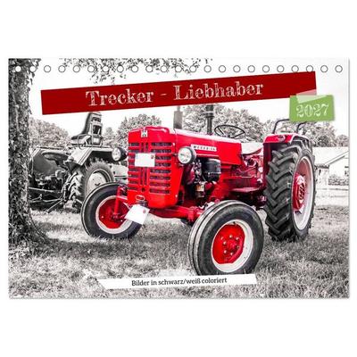 Trecker-Liebhaber (Tischkalender 2027 DIN A5 quer), CALVENDO Monatskalender
