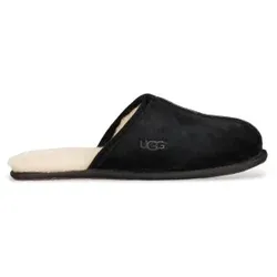 UGG für Herren. 1101111 Schuhe aus schwarzem Leder Scuff (44), Wohnung, Wildleder, Keine, Heimtextilien