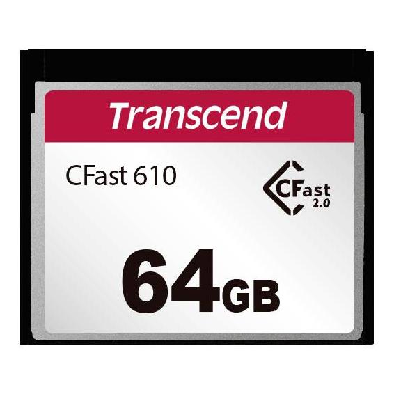 Transcend CFast-Karte 64 GB (64 GB, CFast 2.0) (TS64GCFX610)