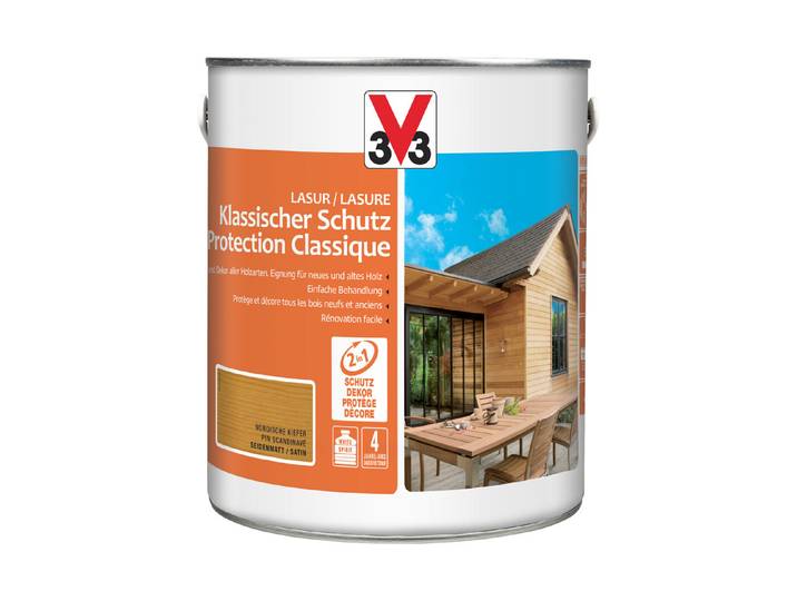V33 Holzlasur Nordische Kiefer 2.5 l