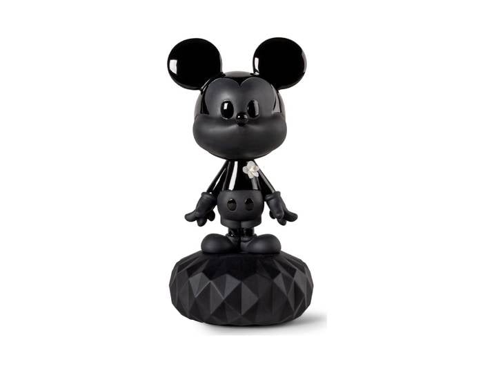 LLADRÓ objet décoratif MICKEY TOTAL BLACK Disney Collection