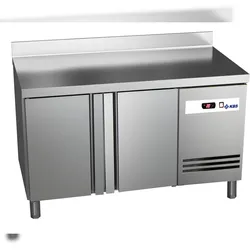 KBS Gastrotechnik Tiefkühltisch Ready TKT2610 mit Arbeitsplatte und Aufkantung 2 Türen