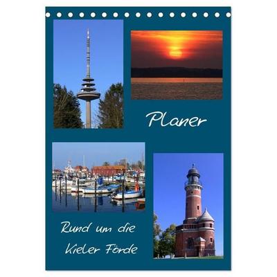 Rund um die Kieler Förde / Planer (Tischkalender 2027 DIN A5 hoch), CALVENDO Monatskalender