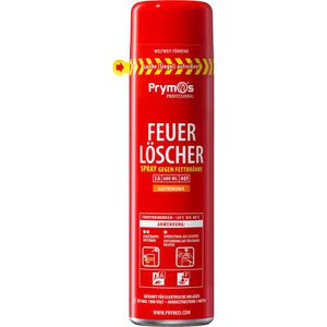 Prymos Feuerlöschspray Gastronomie, 600 ml, speziell gegen Fettbrände