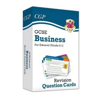 GCSE Business Edexcel Revision Question Cards, Gebundene Ausgabe von Cgp Books, CGP Books, 978-1-78908-415-3