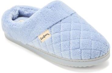 Women's Libby Quilted Terry Clog by Dearfoams in Eventide (Size XL M)