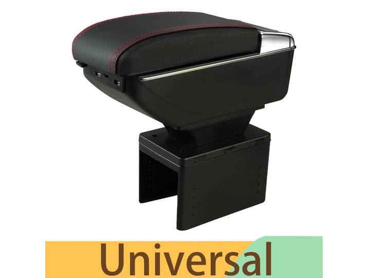 Boîte d'accoudoir universelle pour voiture, modèle central universel, boîte de rangement pour accessoires de voiture, support de bras, pièces de rénovation intérieure