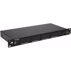 Omnitronic DAD-4RX 4-Kanal-Empfängergehäuse für MOM/DAD Module, Mikrofon Zubehör