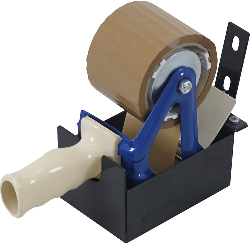 kaiserkraft Halter für Klebebandabroller CustomLine, für Montage- und Etagenwagen, für Bandbreite 50 mm, anthrazitgrau
