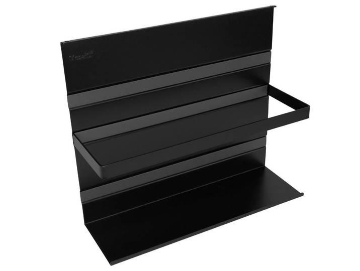 HKT Ablage Linero Mosaiq, Schwarz, Metall, eckig, 35x30x11 cm,