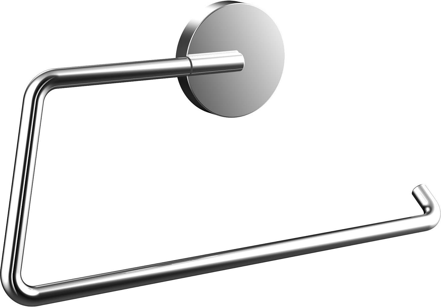 Emco round Handtuchring starr, rechts offen