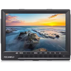Feelworld 7" 4K FW760 HDMI Monitor (7", 4K), Video Monitor, Schwarz