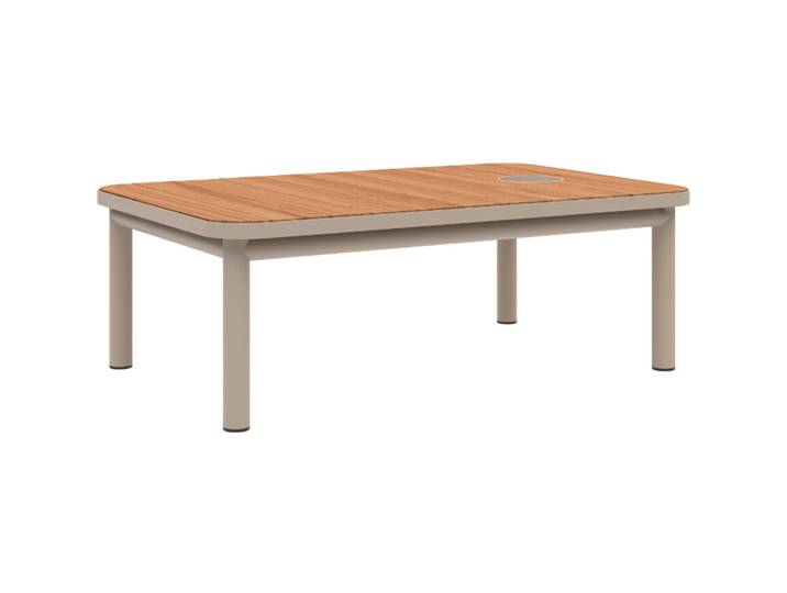 SACKit Loungetisch Kirra taupe Teak B 70 H 22 cm - Loungetisch