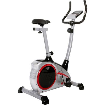 Heimtrainer CHRISTOPEIT SPORT "AL 1", silber (silberfarben), HeimtrainerB:59cm H:134cm L:96cm, Heimtrainer, 150 kg max. Benutzergewicht, Fahrrad, 8 Widerstandsstufen, B:59cm H:134cm L:96cm